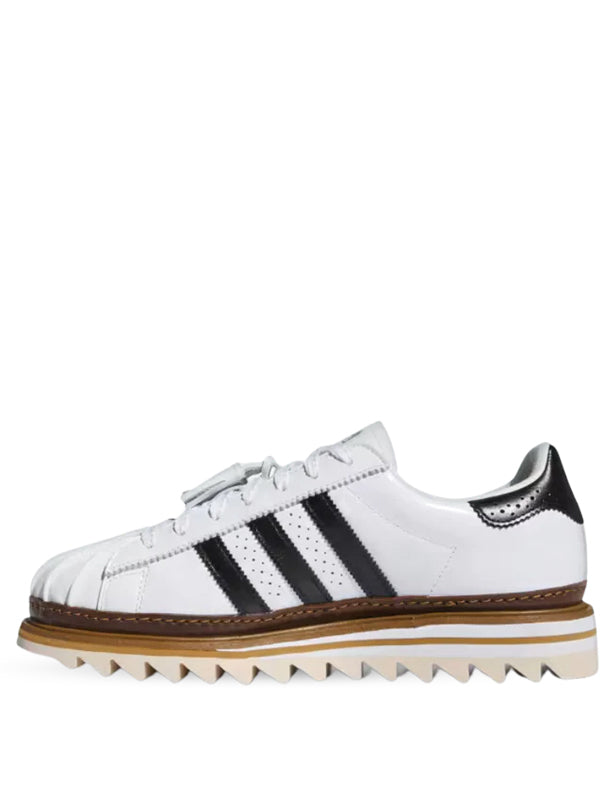 CLOT x Adidas Superstar White Crystal Sand
