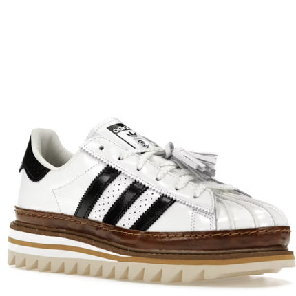 CLOT x Adidas Superstar White Crystal Sand