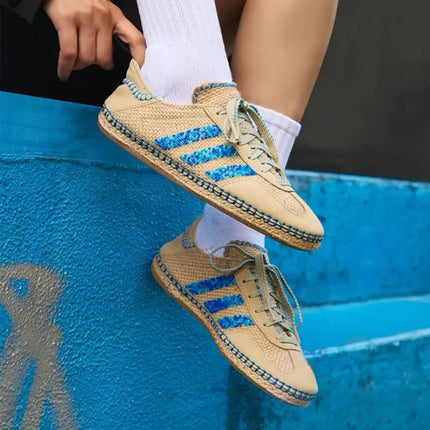 CLOT x adidas Gazelle Blue Bird