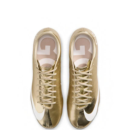 CR7 x Nike Chuteira Mercurial Superfly 1 RGN FG SE Metallic Gold Star