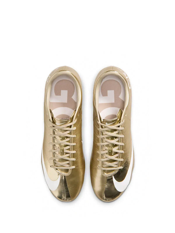 CR7 x Nike Chuteira Mercurial Superfly 1 RGN FG SE Metallic Gold Star