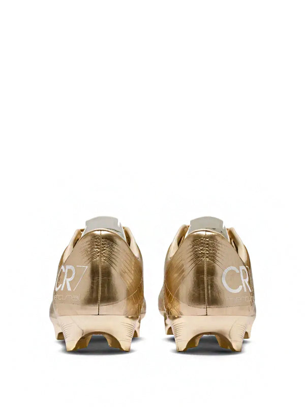 CR7 x Nike Chuteira Mercurial Superfly 1 RGN FG SE Metallic Gold Star
