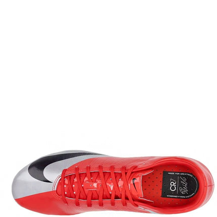 CR7 x Chuteira Nike Mercurial Vapor Superfly 1 Elite RGN Max Orange