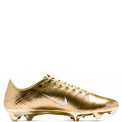 CR7 x Nike Chuteira Mercurial Superfly 1 RGN FG SE Metallic Gold Star