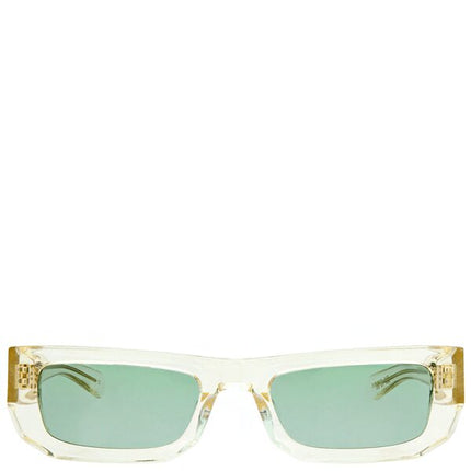 Crystal Yellow / Solid Teal Lens