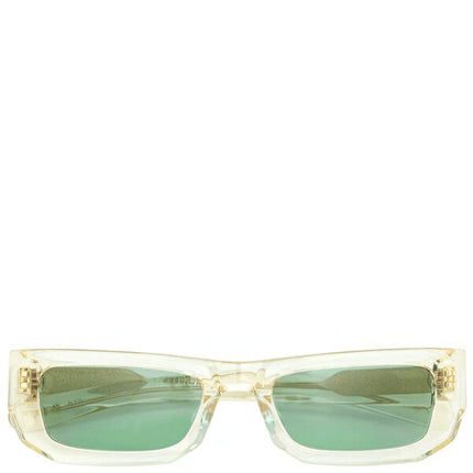 Crystal Yellow / Solid Teal Lens