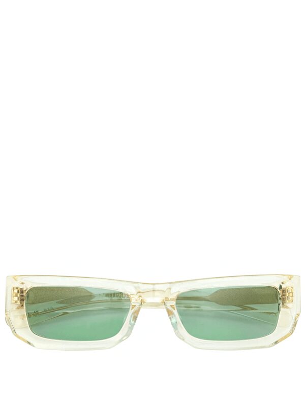 Crystal Yellow / Solid Teal Lens