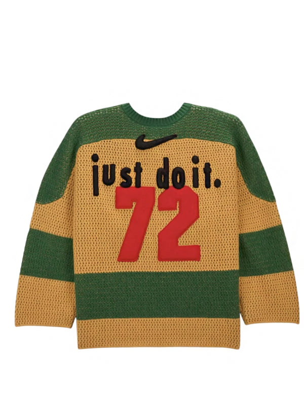 Cactus Plant Flea Market CPFM x Nike Crochet Hockey Sweater Chutney