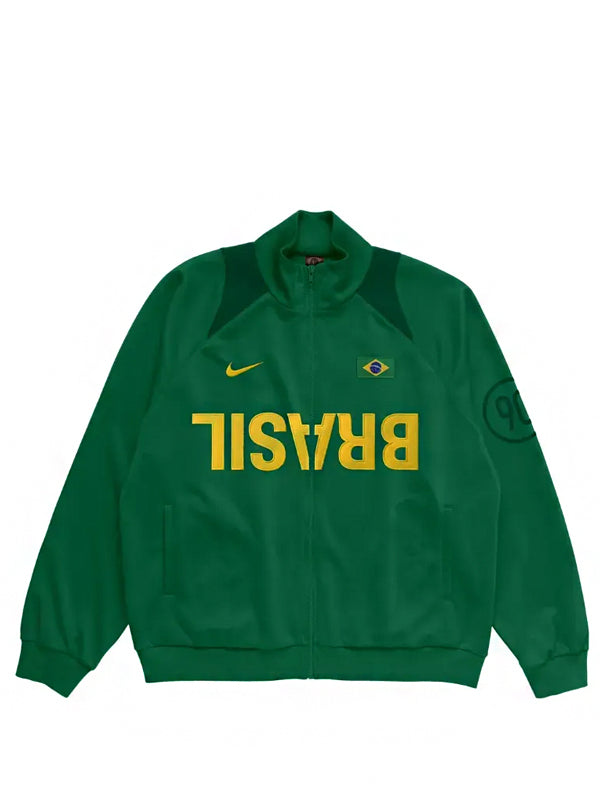 Cactus Jack x Nike Jaqueta Brasil Total 90 Anthem Green