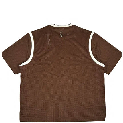 Cactus Jack x Nike Camiseta Court Tennis Shooting Brown