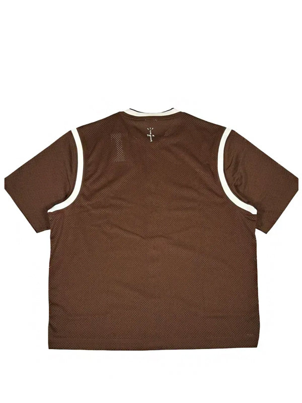Cactus Jack x Nike Camiseta Court Tennis Shooting Brown