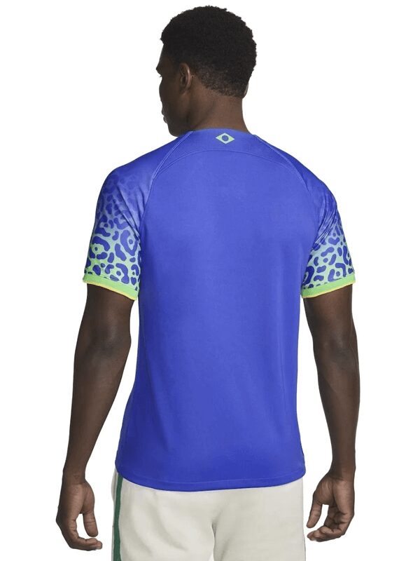 Nike Brazil 2022/23 Stadium Away Jersey Parmount Blue