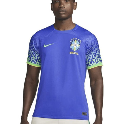 Nike Brazil 2022/23 Stadium Away Jersey Parmount Blue