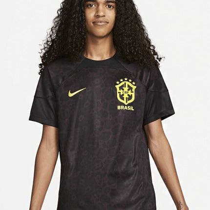 Camisa de Goleiro Nike Brasil 2022/23 Torcedor Pro Masculina