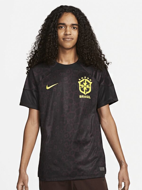 Camisa de Goleiro Nike Brasil 2022/23 Torcedor Pro Masculina