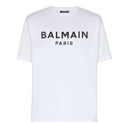 Camiseta Balmain Paris Print White