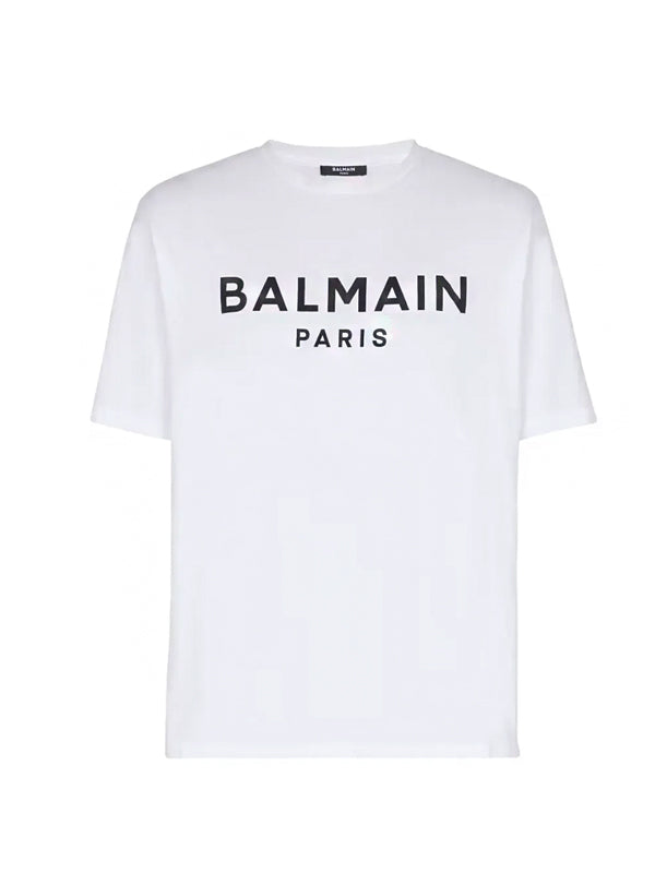 Camiseta Balmain Paris Print White
