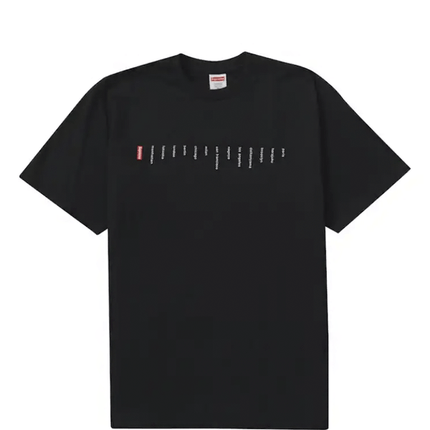 Camiseta Supreme Location Black