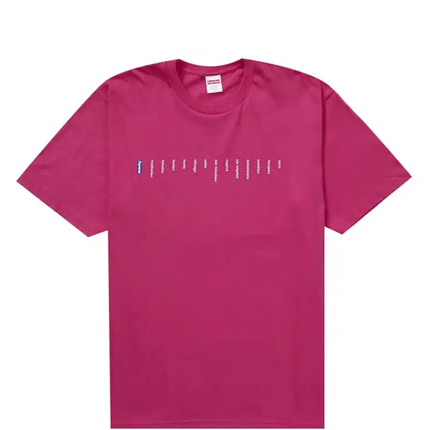 Camiseta Supreme Location Pink