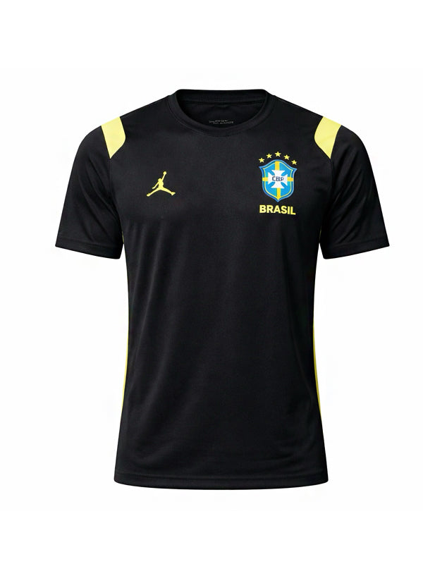 Camiseta Air Jordan Brasil Treino Academy Pro 2026 Black