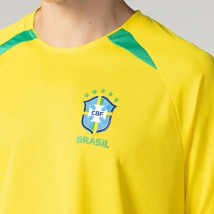 Camiseta CBF Seleção Brasileira Reedição Penta 2002 Yellow