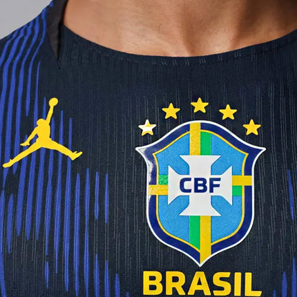 Camiseta Jordan II Brasil Torcedor Pro 2026/27 Blue