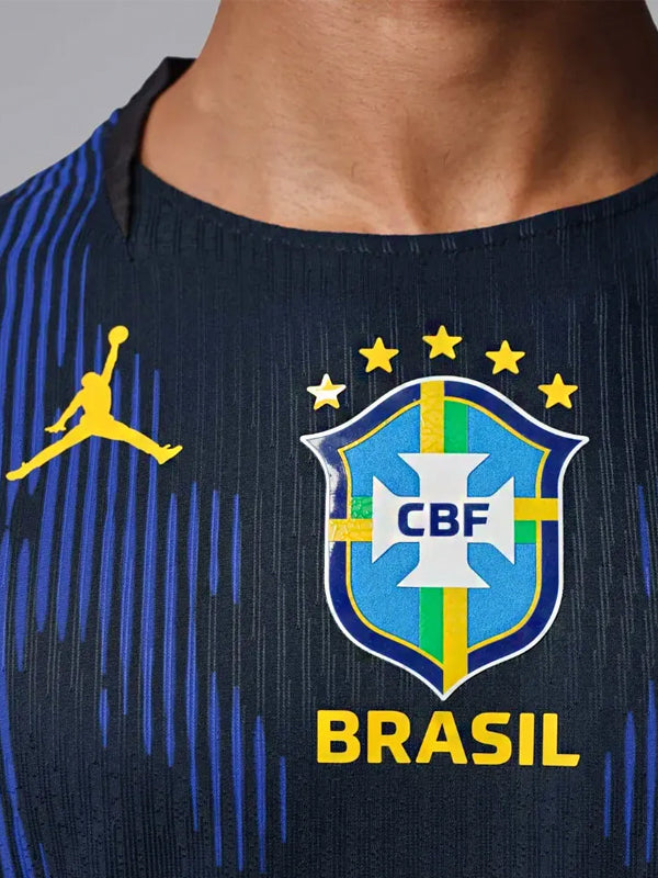 Camiseta Jordan II Brasil Torcedor Pro 2026/27 Blue