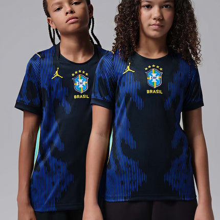Camiseta Jordan II Brasil Torcedor Pro 2026/27 Blue