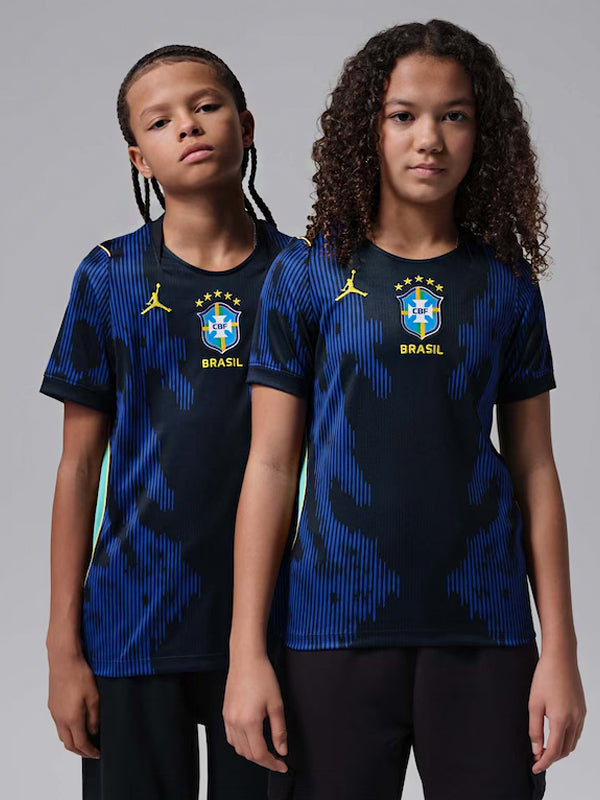 Camiseta Jordan II Brasil Torcedor Pro 2026/27 Blue