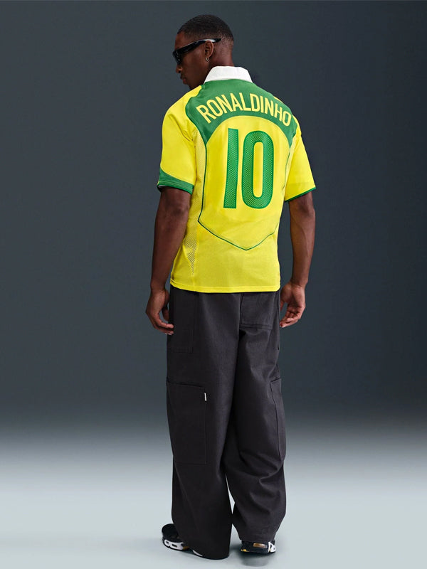 Camiseta Nike Brasil Ronaldinho 2004 Total 90