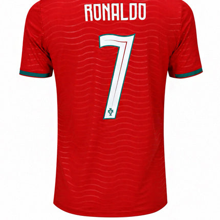 Camiseta Puma Portugal 2026 C. Ronaldo 7 Home Masculina Red