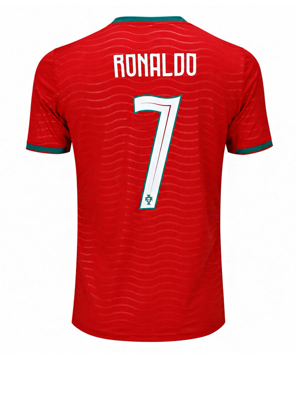 Camiseta Puma Portugal 2026 C. Ronaldo 7 Home Masculina Red