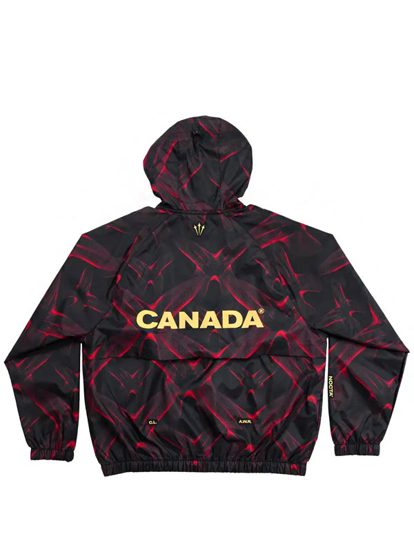 Canada x NOCTA x Nike Jaqueta Dri-FIT Anthem Black Red