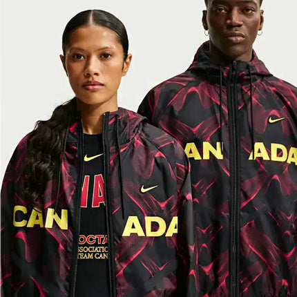 Canada x NOCTA x Nike Jaqueta Dri-FIT Anthem Black Red