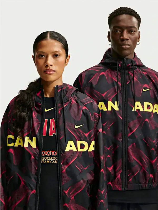 Canada x NOCTA x Nike Jaqueta Dri-FIT Anthem Black Red