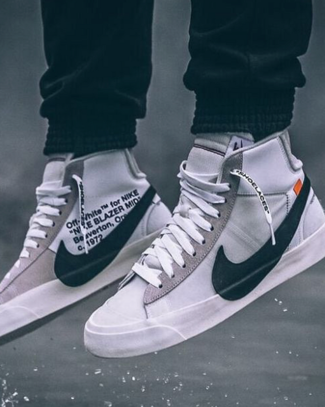 Off-White x Nike Blazer Mid White