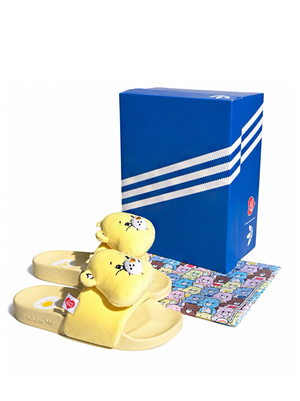 Care Bears x adidas Adilette Funshine Bear