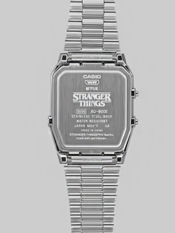 Casio Vintage x Stranger Things AQ-800EST-1A