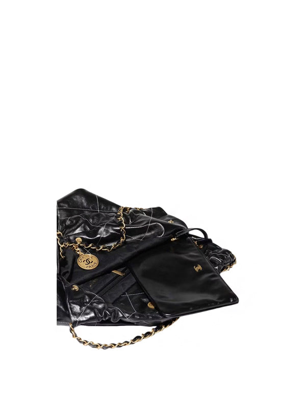 Chanel 22 Handbag Black