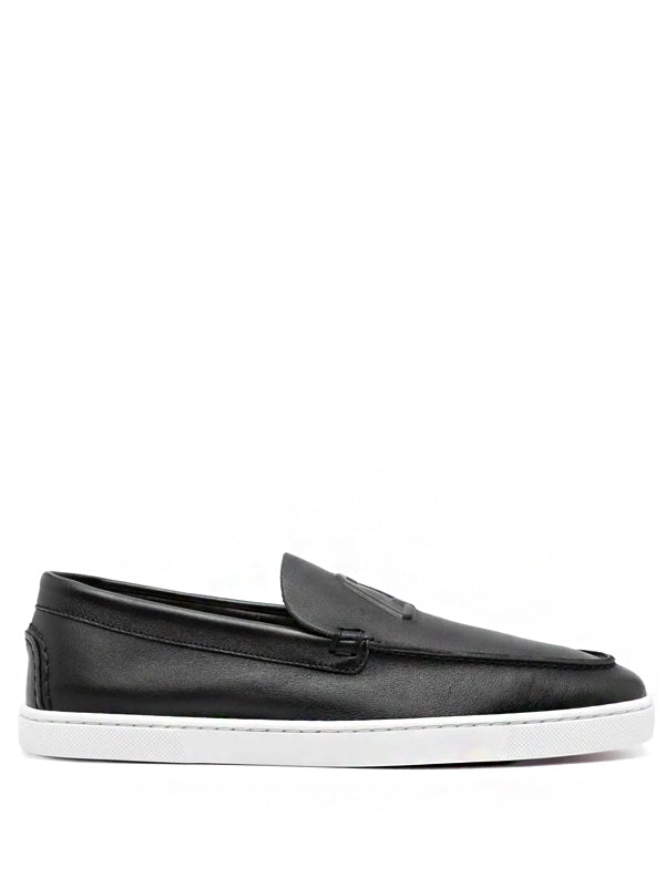 Christian Louboutin Mocassim Varsiboat de couro