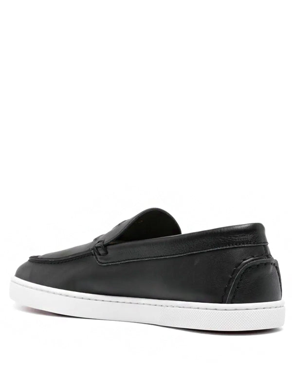 Christian Louboutin Mocassim Varsiboat de couro
