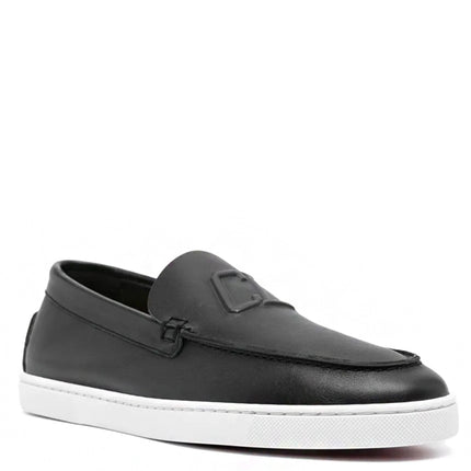 Christian Louboutin Mocassim Varsiboat de couro