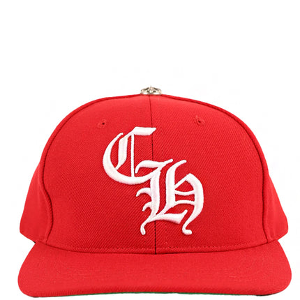 Chrome Hearts Boné CH Red 6 Panel Hat