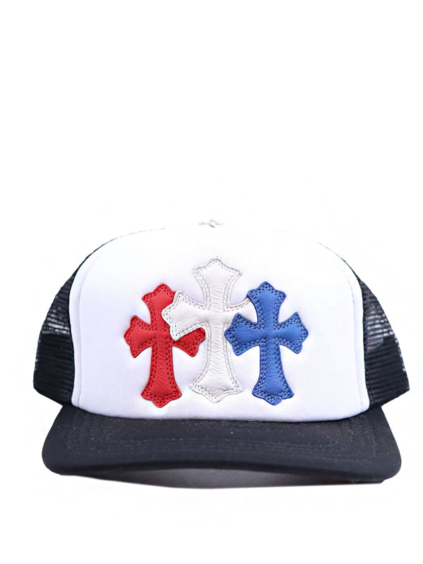 Chrome Hearts Boné Cemetery 4th of July Hat Red White Blue