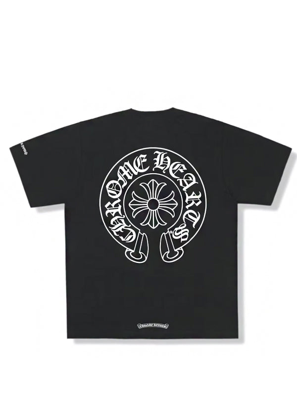 Chrome Hearts Horse Shoe Logo Pocket T-Shirt Black