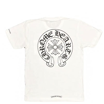 Chrome Hearts Horse Shoe Logo Pocket T-Shirt White