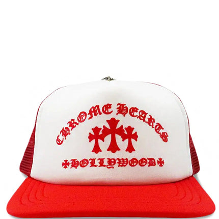 Chrome Hearts King Taco Trucker Hat Red/White