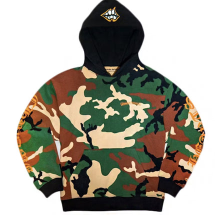 Chrome Hearts Matty Boy Caution Hoodie Camo