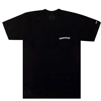 Chrome Hearts Scroll Logo T-shirt Black