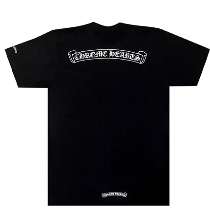 Chrome Hearts Scroll Logo T-shirt Black